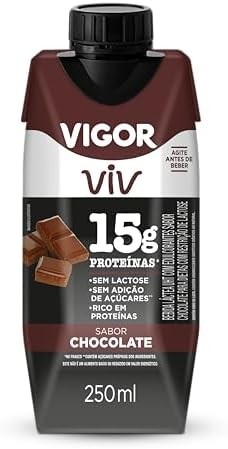 Bebida Láctea UHT Protein Chocolate Vigor VIV 250ml