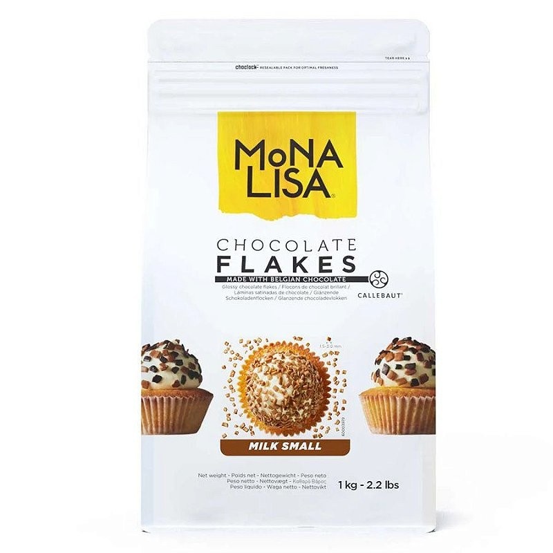 Chocolate Belga em Flocos: Decore Seus Doces!