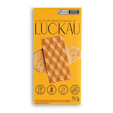 Chocolate Branco Maracujá Saudável: Sem Açúcar, Glúten e Lactose!