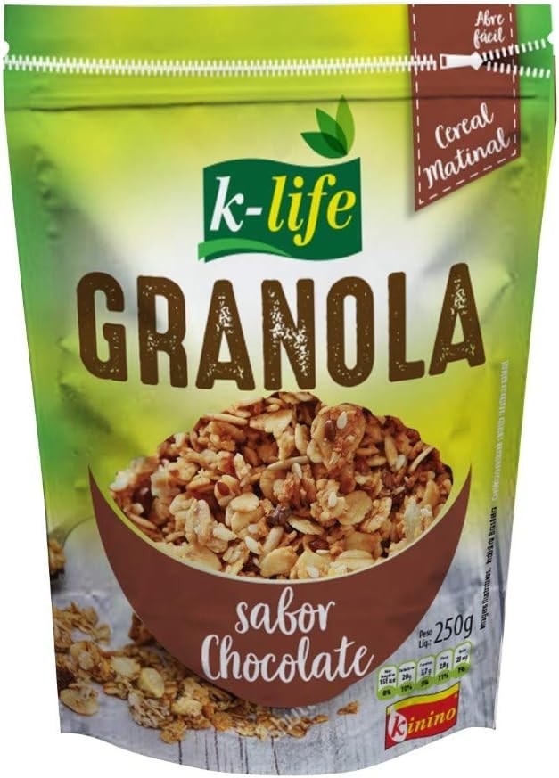 GRANOLA COM CHOCOLATE KININO 250G