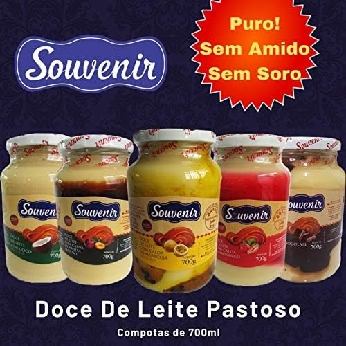 Doce de Leite com Chocolate - Souvenir - 700Gr