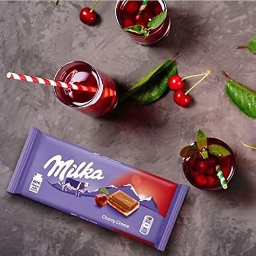Milka Chocolate Cherry Cream 100G