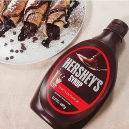 Kit 2 Und Cobertura De Chocolate Hersheys Syrup Sem Gordura