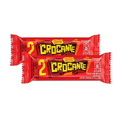 Chocolate Garoto Crocante 25g: Kit com 2 Delícias!