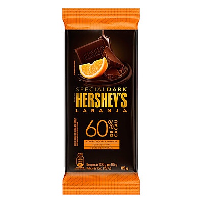 Chocolate Hershey's Special Dark Laranja 85g – O sabor que conquista