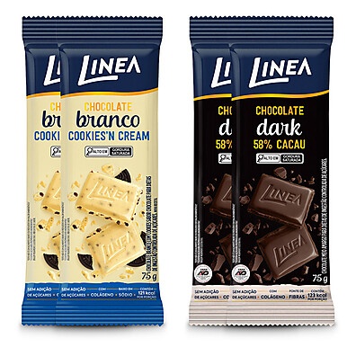 Chocolate Linea Kit: Dark e Cookies'n Cream 75g