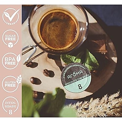 Cápsula Aroma Espresso Chocolate Menta: Sabor Intenso