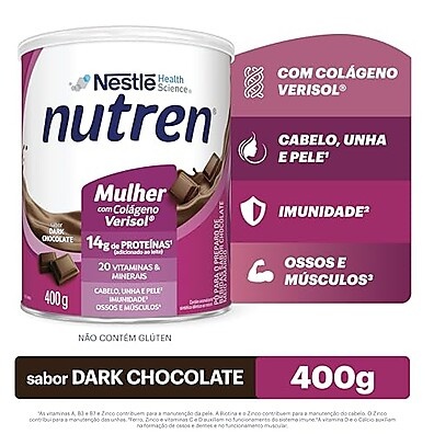 Nutren Beauty Chocolate: Pele Radiante e Forte