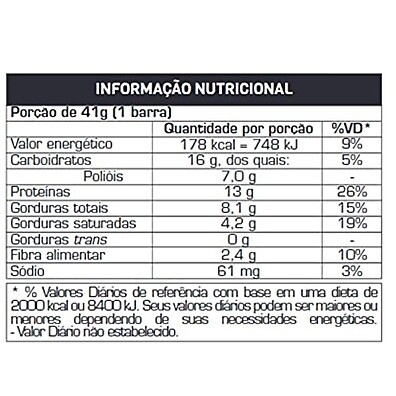 Top Whey Bar Max Titanium 12x41g Chocolate Avelã