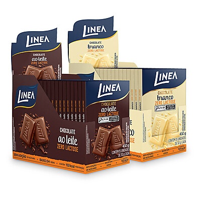 Chocolate Zero Lactose Linea: Kit com 30 Delícias!