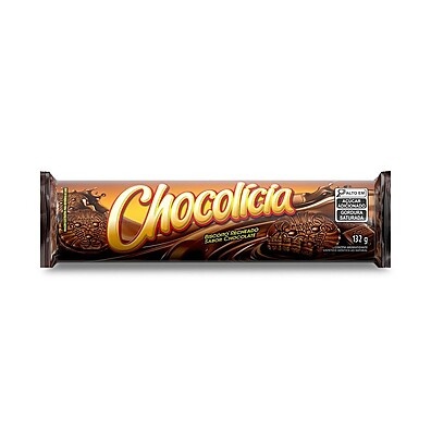 Chocolícia 132g – O Biscoito Recheado Que Vicia!