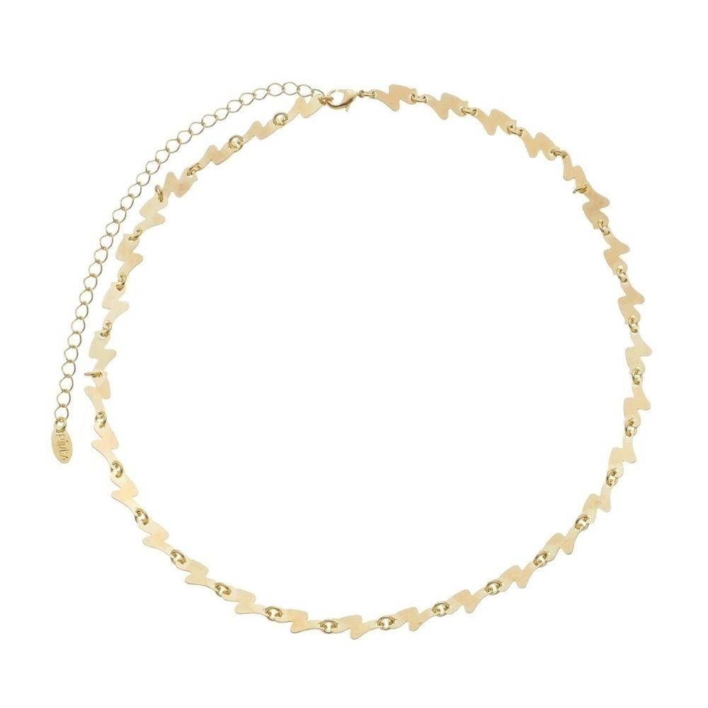 Choker Raios Folheada a Ouro 18k Piuka: Elegância!