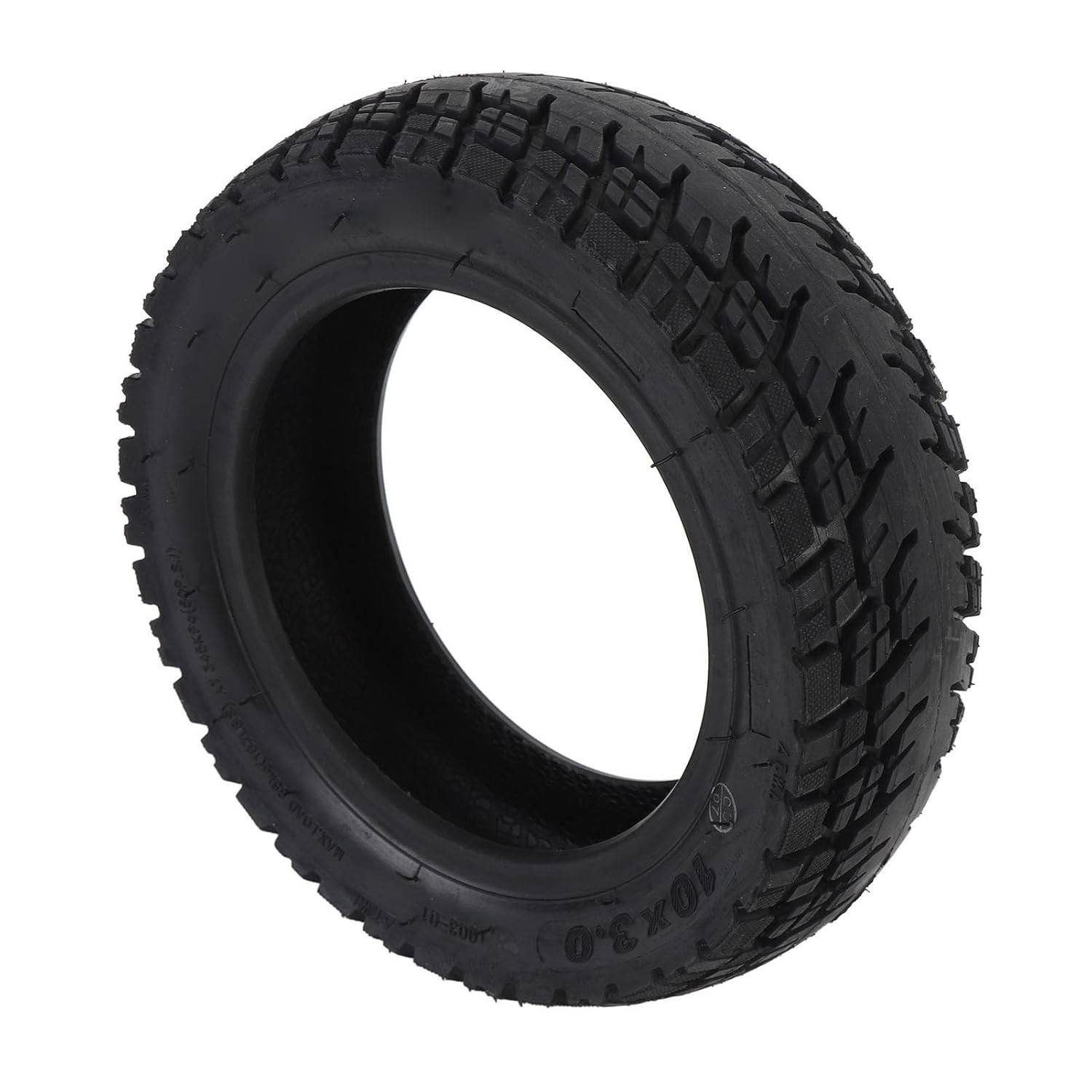 Pneu Scooter Elétrica 10" Borracha Antiaderente: Tração, Absorção de Choque e Estilo Esportivo