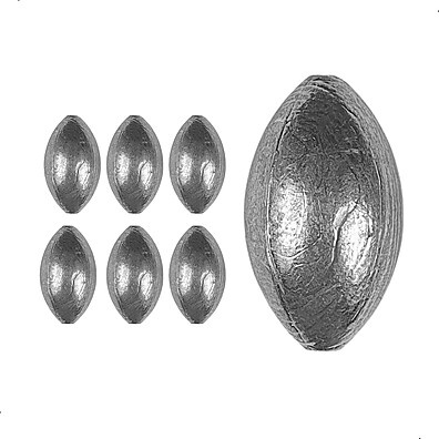 Chumbada de Pesca 8g: Arremesso Perfeito (1kg)