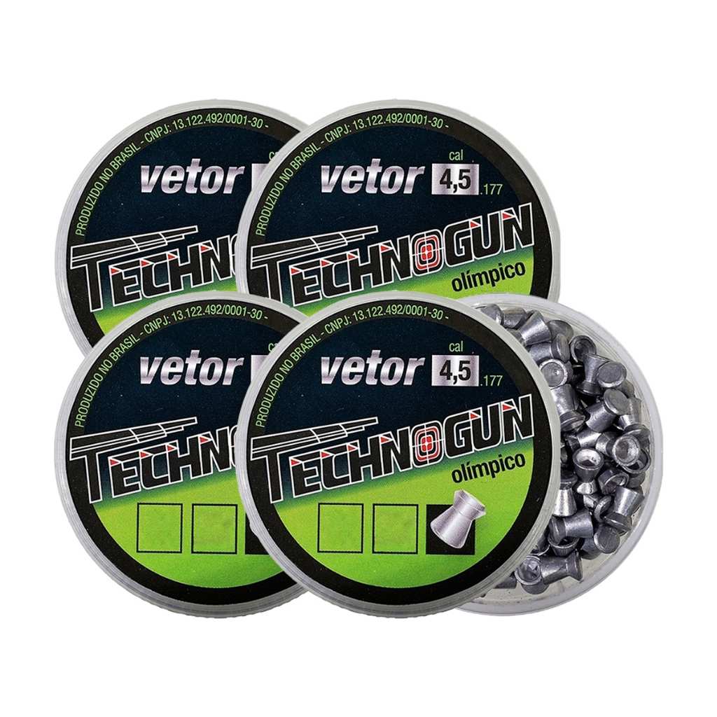 Chumbinho 4.5mm Vetor: Precisão e Impacto!