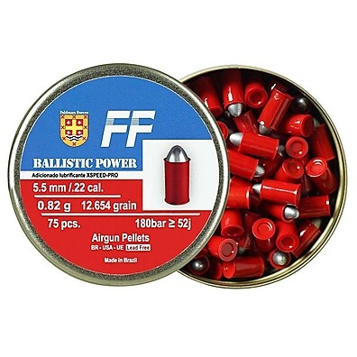 Chumbinho 5.5mm FF Balistic Power: Precisão Imbatível!