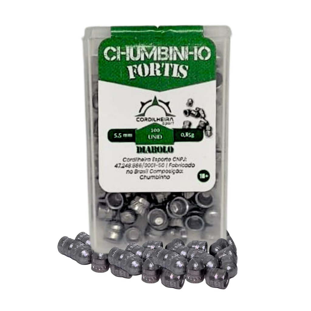 Chumbinho 5.5mm Fortis: Precisão e Custo-Benefício