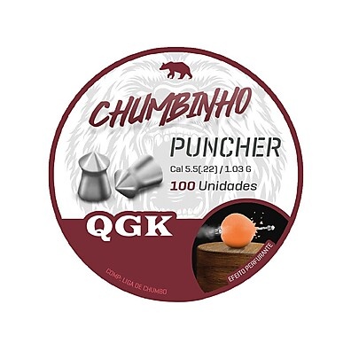 Chumbinho 5.5mm Puncher: Precisão Imbatível!