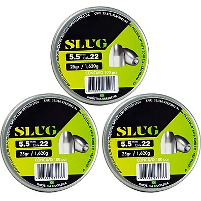 Chumbinho 5.5mm Slug: Precisão e Potência