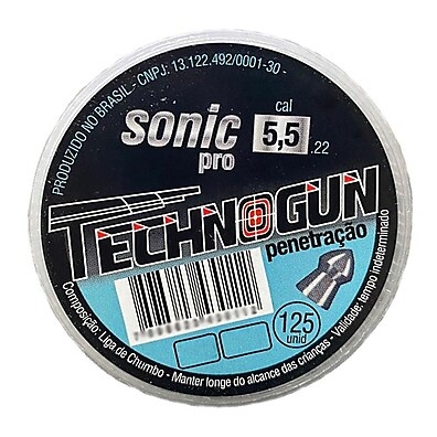Chumbinho 5.5mm Sonic Pro: Precisão e Alcance!