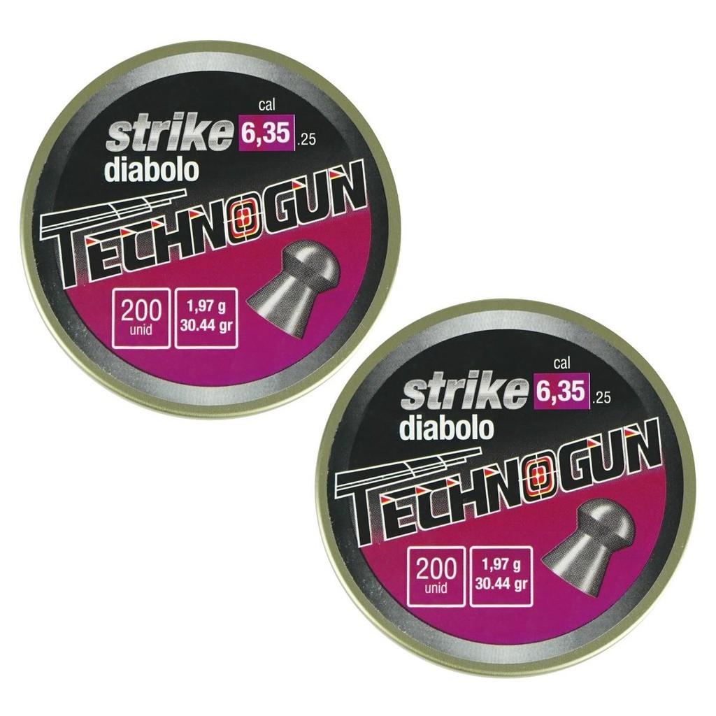 Chumbinho 6.35 Technogun Strike: Precisão e Potência