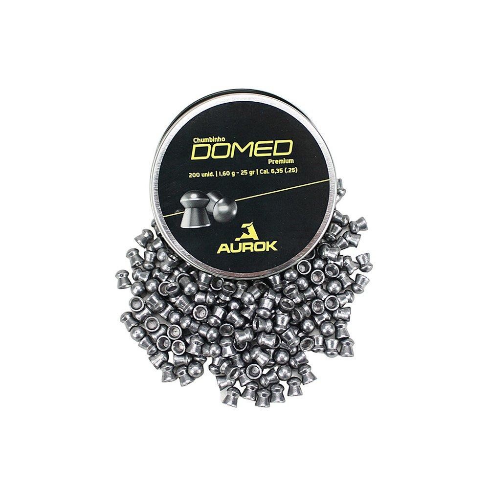 Chumbinho Aurok Domed 6.35mm: Precisão Imbatível!