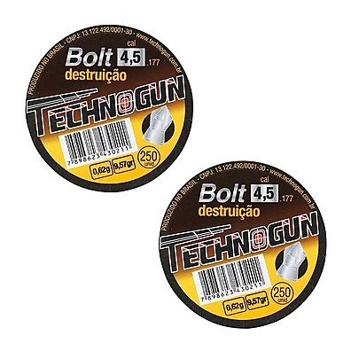 Chumbinho Bolt Destruição 4.5mm: Precisão e Potência!