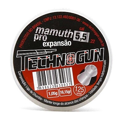 Chumbinho Mamuth PRO 5.5mm: Precisão e Impacto!