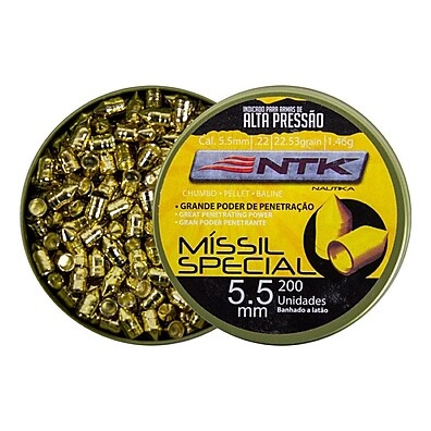 Chumbinho Missil Special 5.5mm: Precisão e Potência