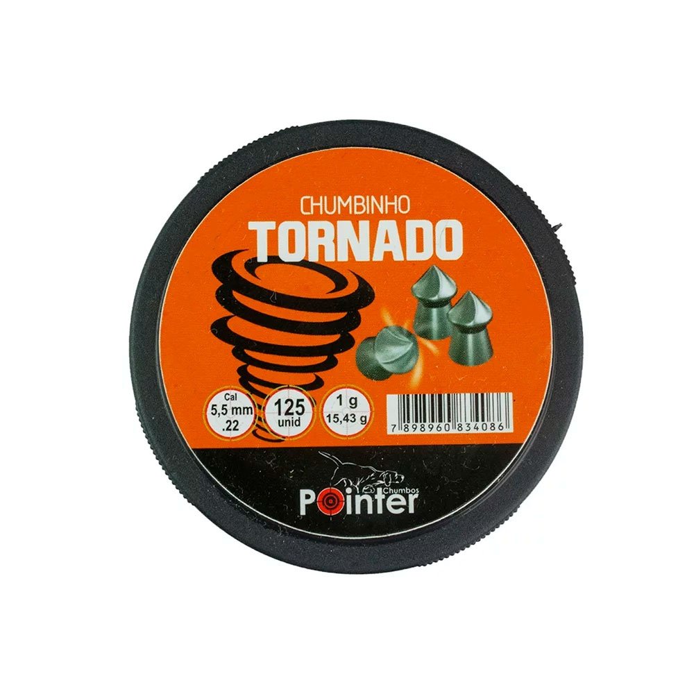 Chumbinho Pointer Tornado 5.5mm: Precisão Imbatível!