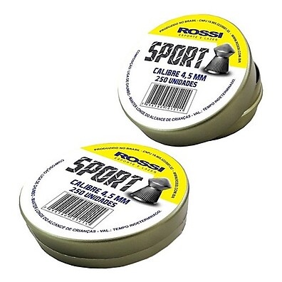 Chumbinho Rossi Sport 4.5mm: Precisão e Custo-Benefício