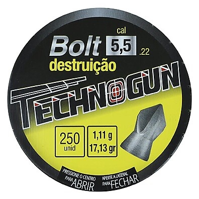 Chumbinho Technogun Bolt 5.5mm: Precisão e Impacto!
