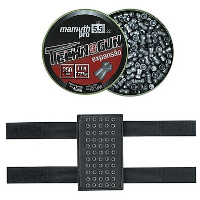 Chumbinho Technogun Mamuth Pro Expansão 5.5mm: Precisão e Poder