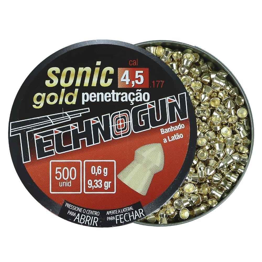 Chumbinho Technogun Sonic Gold: Precisão e Potência
