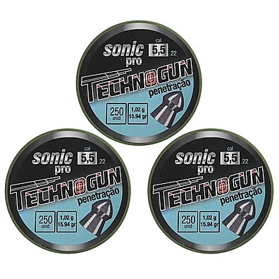Chumbinho Technogun Sonic Pro 5.5mm: Precisão e Impacto!