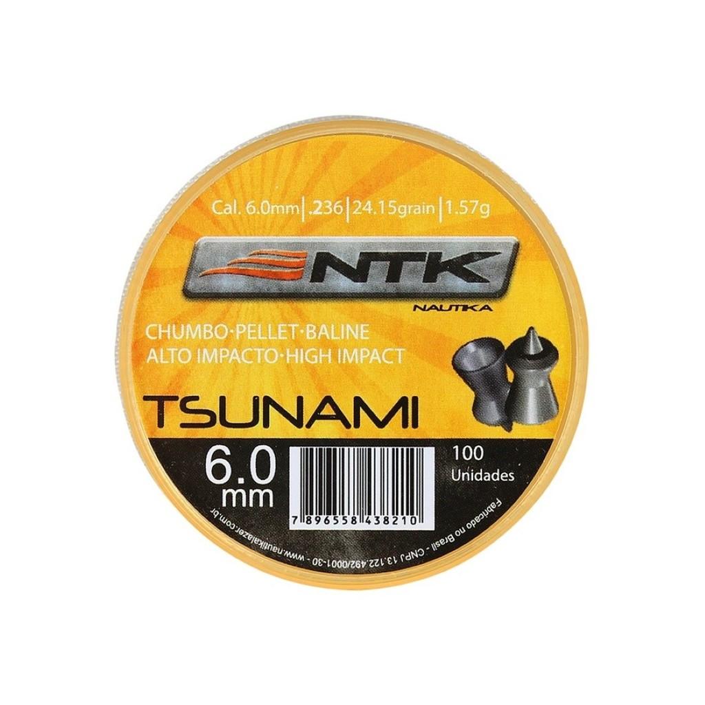 Chumbinho Tsunami 6.0mm: Precisão e Alcance!