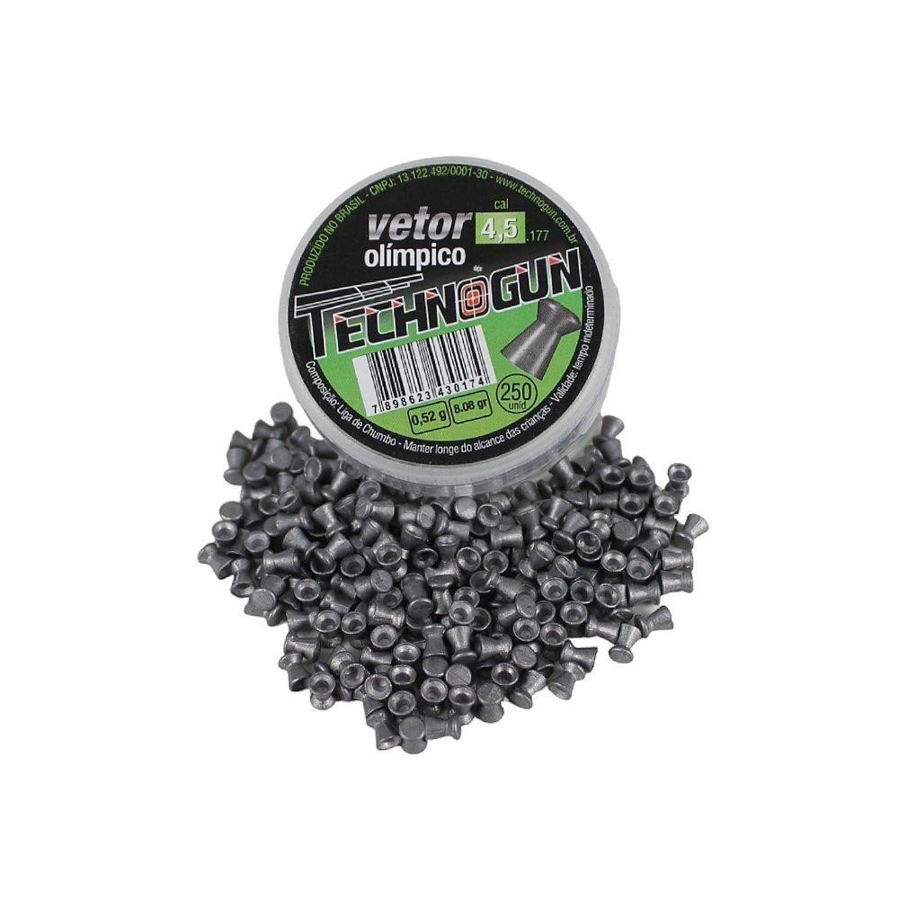 Chumbinho Vetor 4,5mm: Precisão e Corte Limpo!