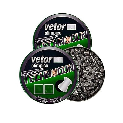 Chumbinho Vetor 4.5mm: Precisão e Impacto!