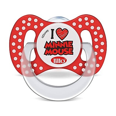 Chupeta Lillo Minnie com Bico de Silicone 6m+