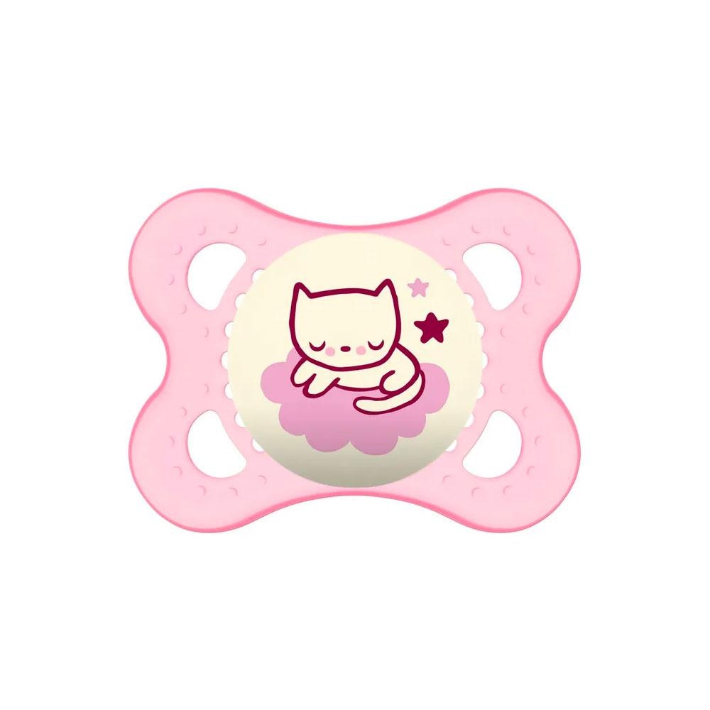 Chupeta MAM Night Rosa: Sono Tranquilo do Seu Bebê!