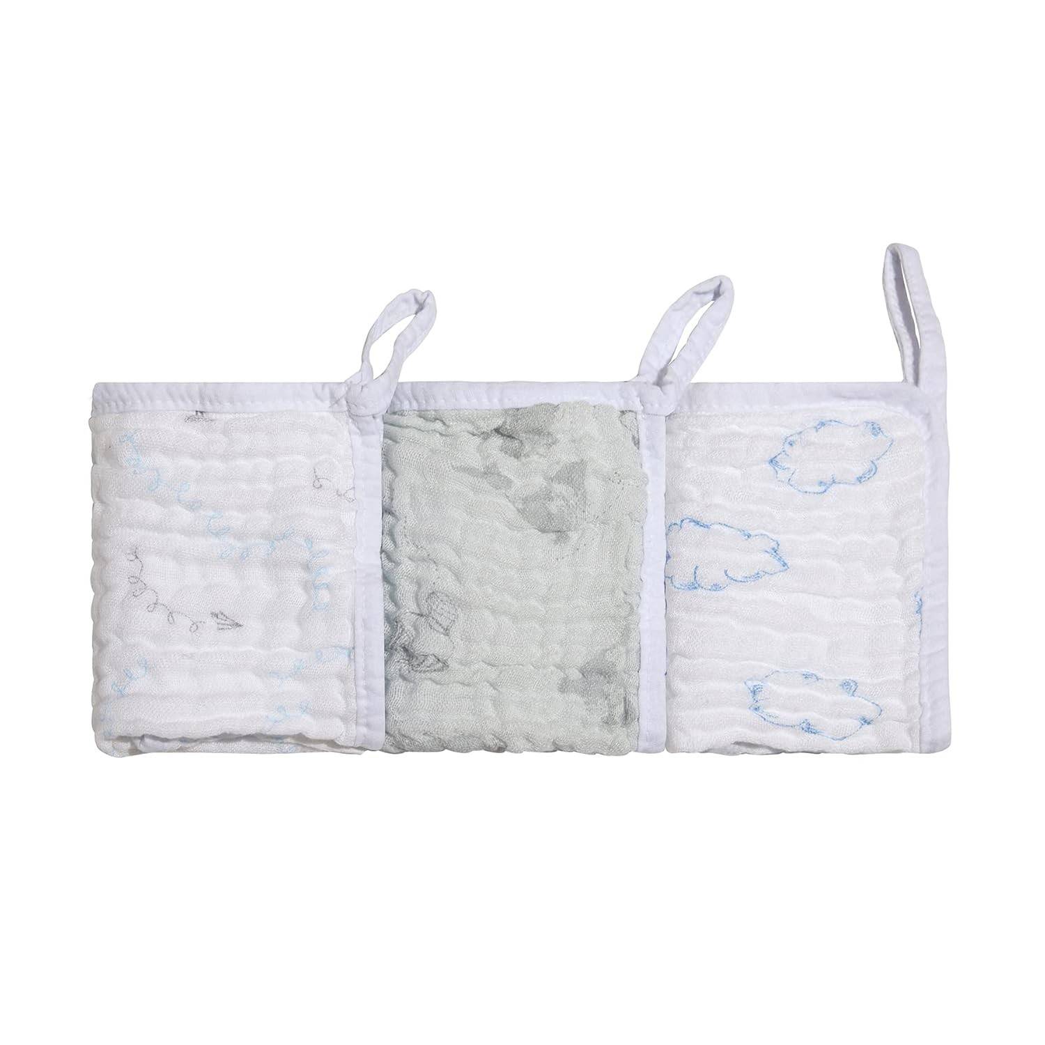 Paninho de Boca Soft Bamboo Mami com Prendedor de Chupeta - 3 Unidades | Proteja e Conforte seu Bebê