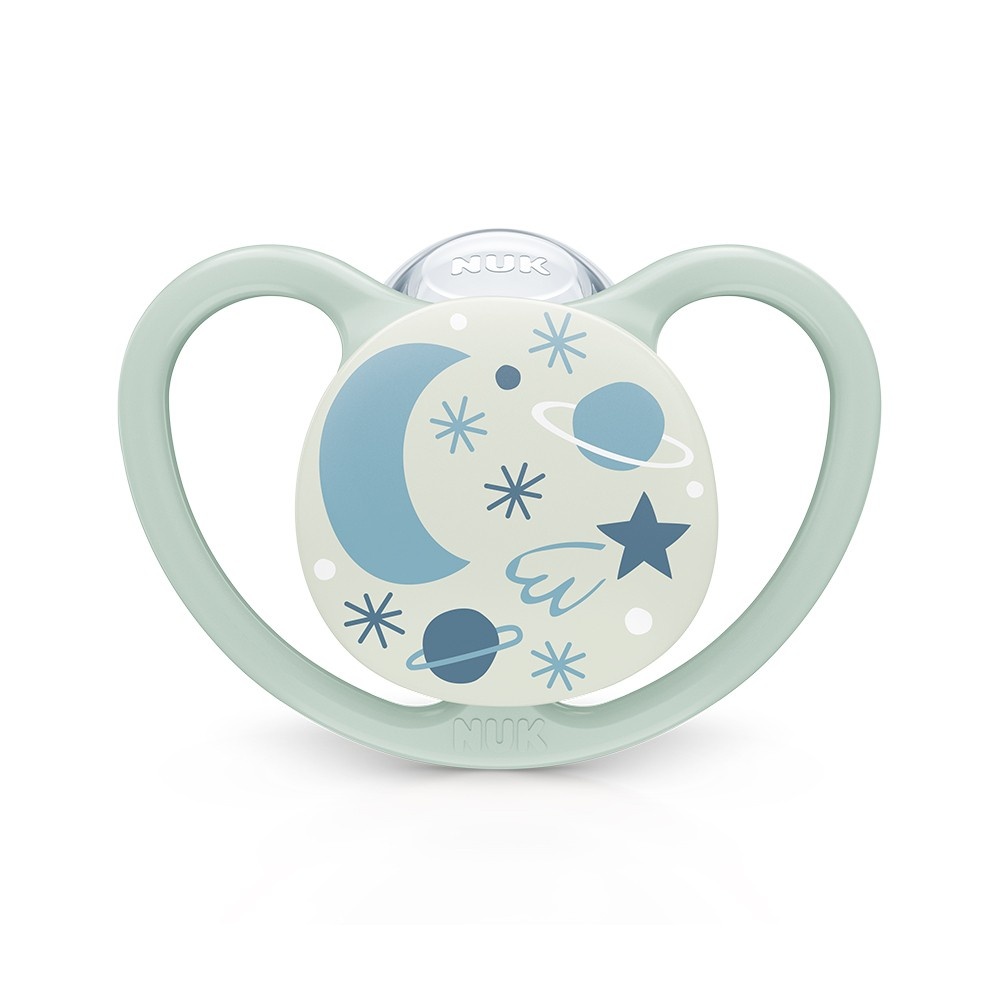 Chupeta NUK Space Glow: Conforto que Brilha!