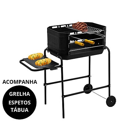 Churrasqueira Móvel Pro Tork: Leve o Sabor!