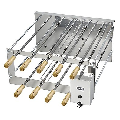Churrasqueira Rotativa Inox: Sabor Uniforme!