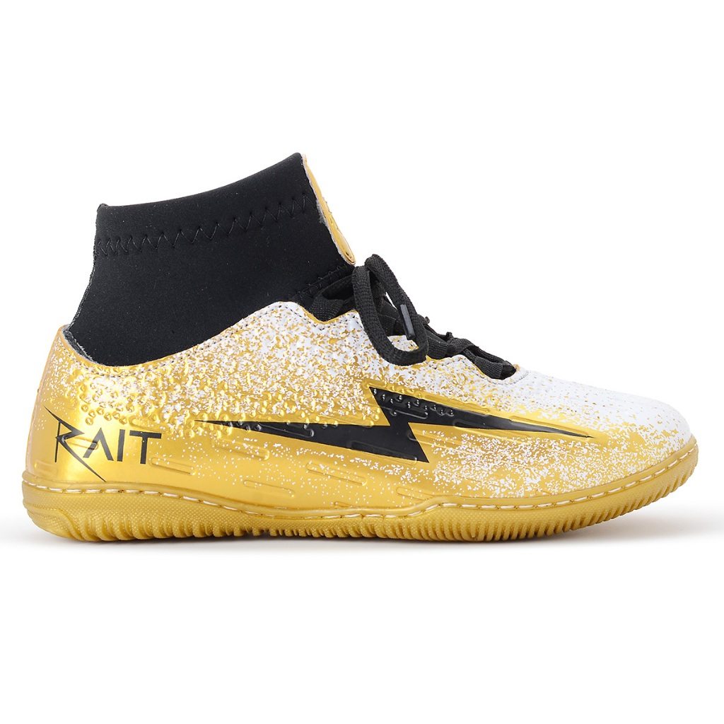 Chuteira Infantil Futsal Rait – Conforto e Estilo para Arrasar na Quadra