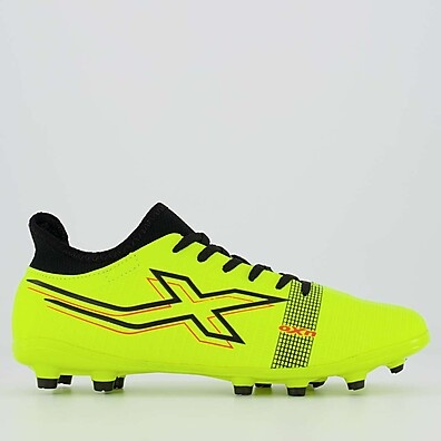 Chuteira Oxn Velox 4 Neo Campo Amarela – Alta Performance no Campo