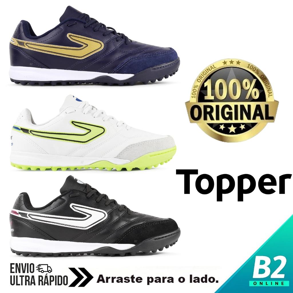 Chuteira Society Topper Maestro Club V: Domine a Quadra!