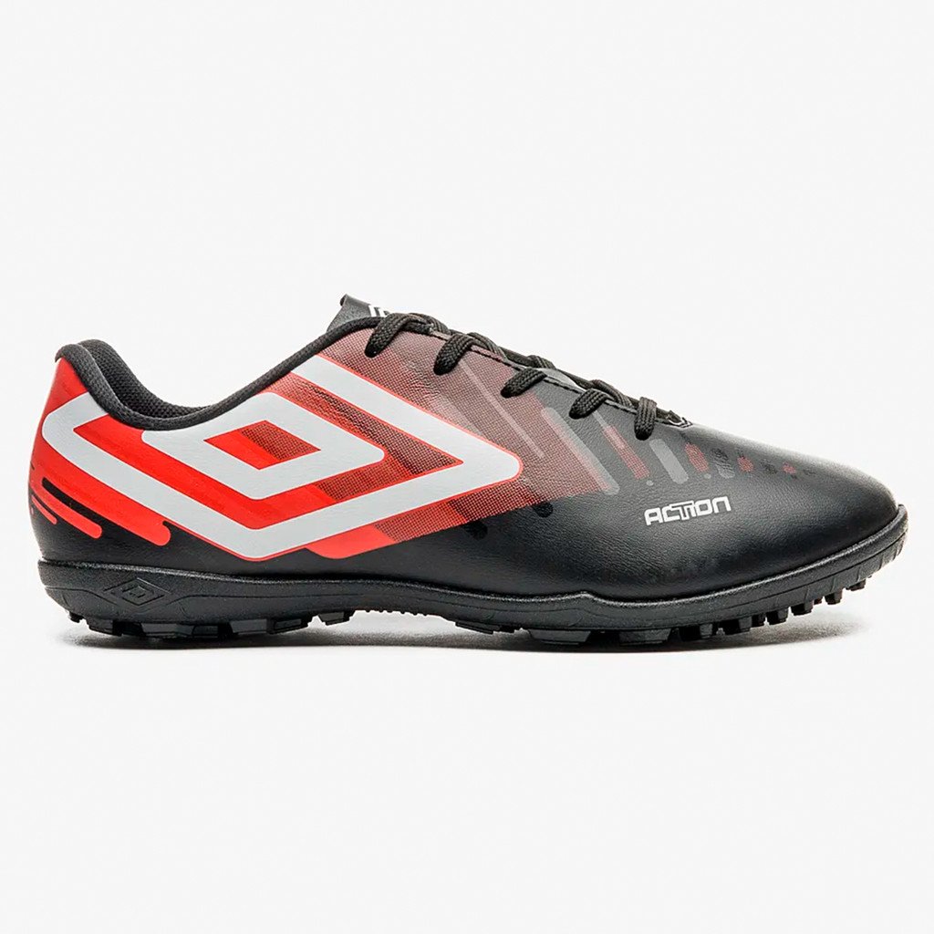 Chuteira Umbro Society Action: Conforto e Estilo na Grama Sintética