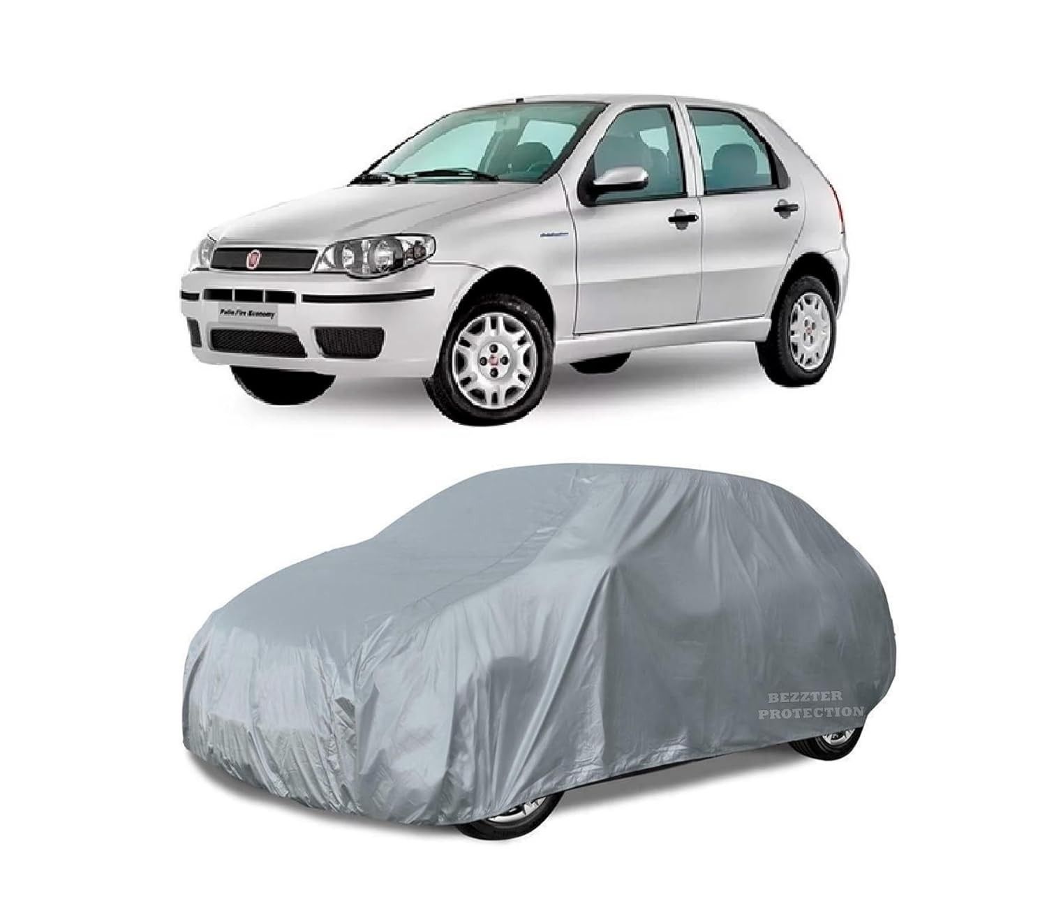 Capa Protetora 100% Impermeável Bezzter para Fiat Palio - Proteção Total Contra Sol, Chuva e Riscos