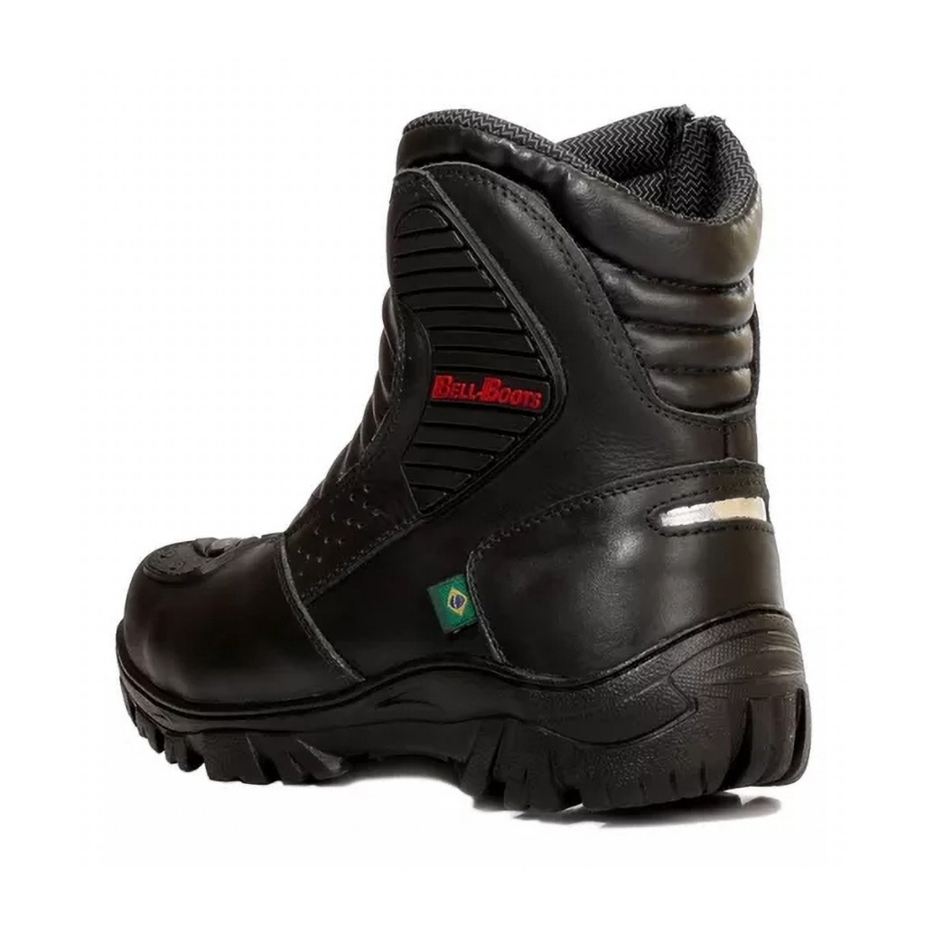 Bota Motociclista Masculina Speed: Proteção e Estilo em Chuva